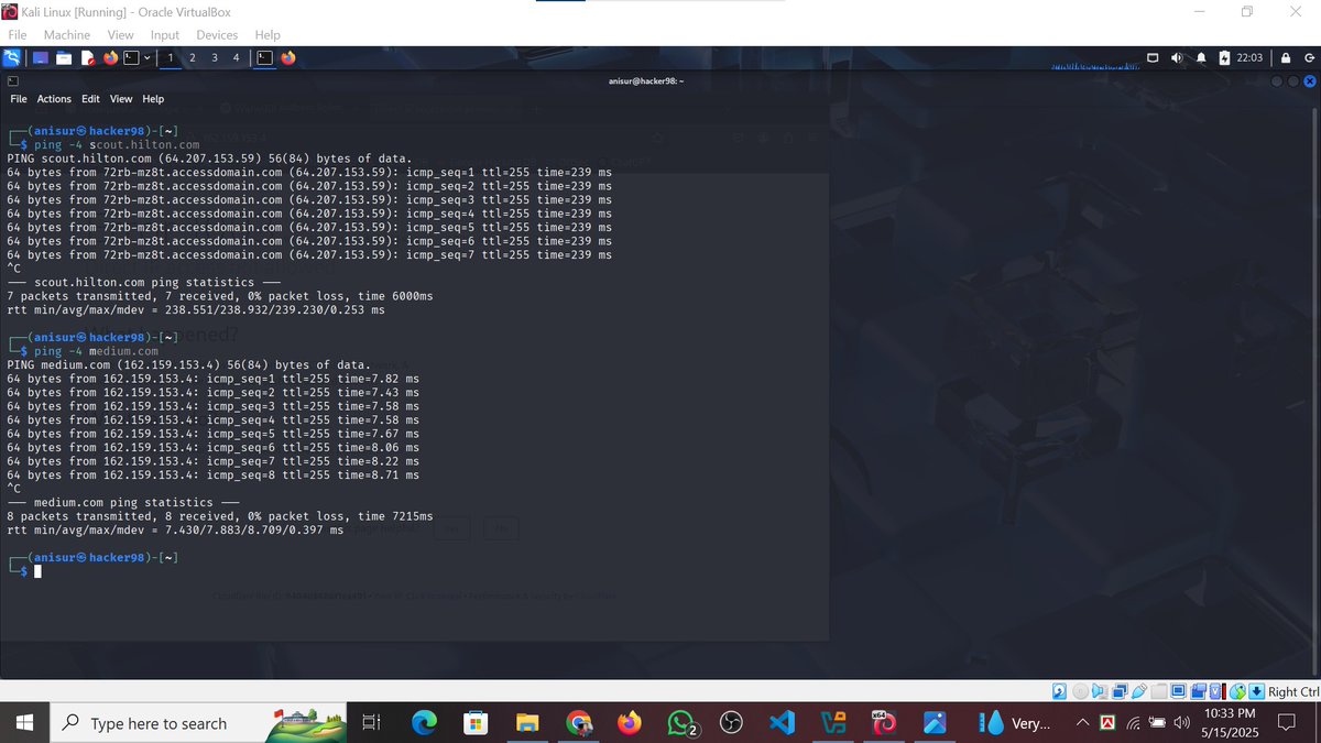 whoami_anisur's tweet image. Task for #Class12  

Name - Anisur Rahman 
Task 12 is complete.

Topic: Find Origin IP of Target Website
Tools Used: shodanx, cloakquest3r, viewdns.info, censys.io

Mentor - @SakibZisan 

#Bytecapsule #Mission2025 #Task12 #EthicalHacking