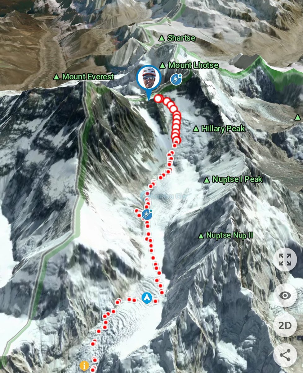 Everest Today (@everesttoday) on Twitter photo .<a href="/KentonCool/">Kenton Cool</a> has almost arrived at CIV (~7900 m) on #Everest now. Where he will rest some hours and begin his final push, we expect him to summit tomorrow, 18.05.2025. This will be his 19th summit on top of the world, the most by non-sherpa. .<a href="/KentonCool/">Kenton Cool</a> has almost arrived at CIV (~7900 m) on #Everest now. Where he will rest some hours and begin his final push, we expect him to summit tomorrow, 18.05.2025. This will be his 19th summit on top of the world, the most by non-sherpa.
