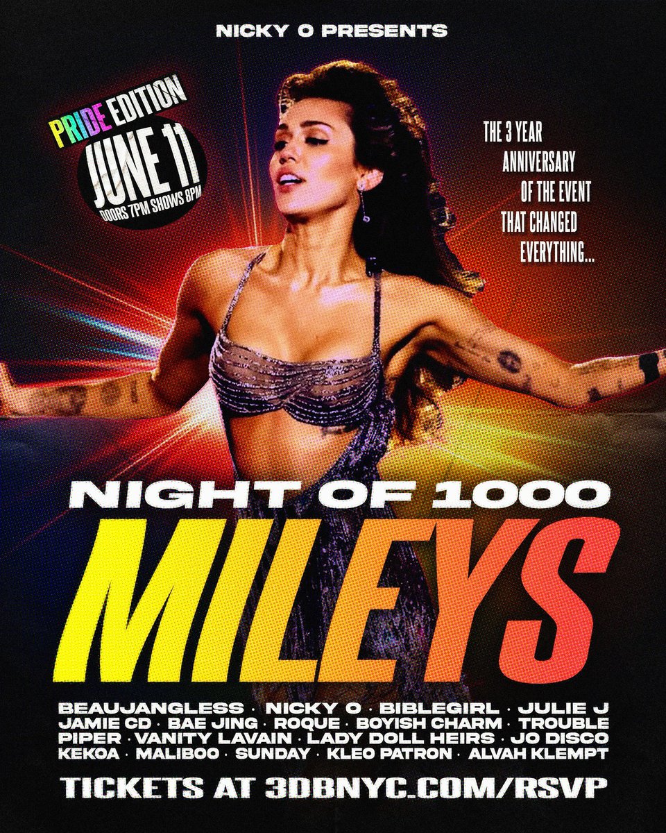 MILEY PRIDE 🏳️‍🌈 
SPREAD THE WORD!