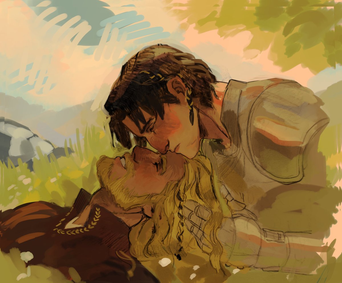 nomiiart's tweet image. save me, lomaric
#TheStolenThrone #DragonAge #Loghain #MaricTheirin