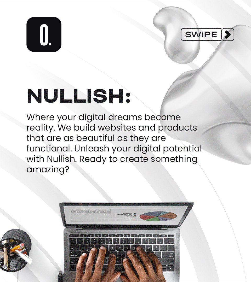 nullishstudio's tweet photo. Your brand deserves better than Canva and hope.
We don’t do templates. We build digital identities that hit.
Ready to glow up your brand? Let’s build — with Nullish Studio.”
#DesignTwitter #BrandGlowUp #NullishStudio https://t.co/mVEpSNGgn5