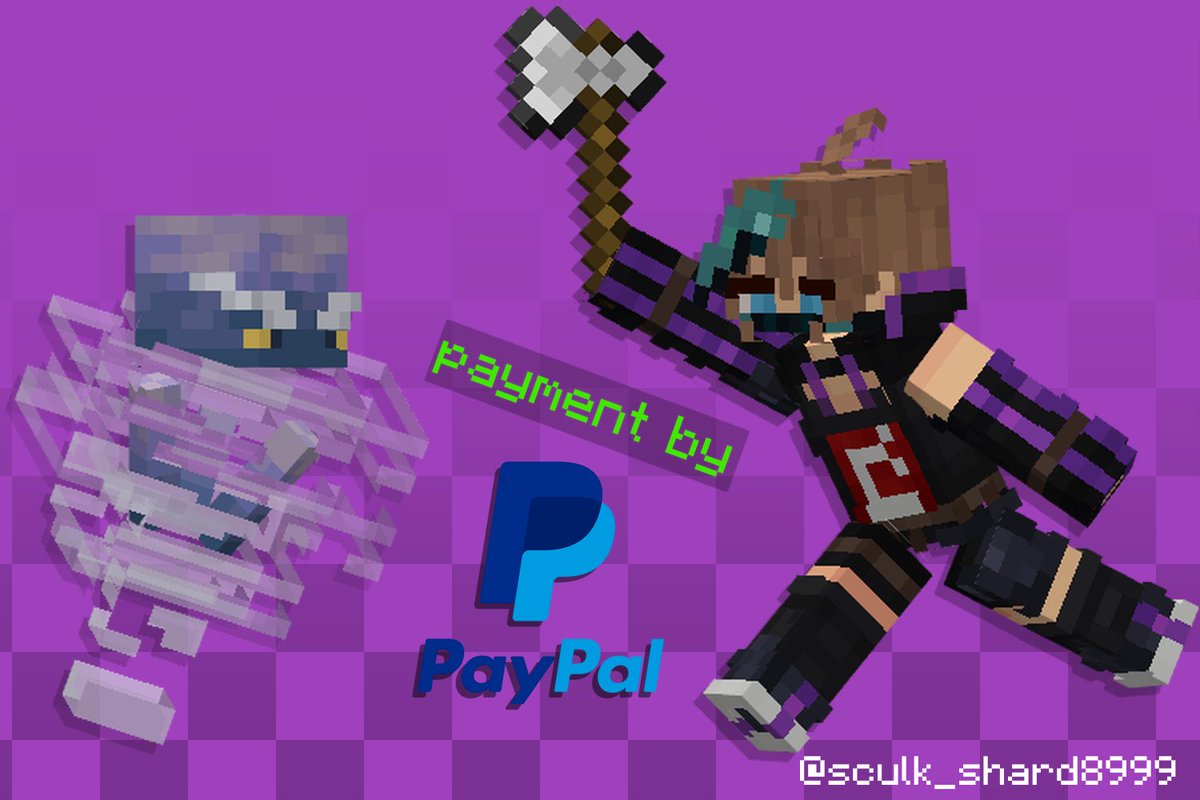 sculk_shard8999's tweet image. ¡¡¡OPPEN COMMISSIONS!!!
🙋♀️Skins 10-20$
🗿Skin remakes 8-18$
😎Skins 3D +5-8$
💾3D models 10-25$
⛏Textures 3-10$
🌆Miniatures (negotiable)
👉💜 and 👉🔁
Contact me on Discord (sculk_shard8999) or by DM
#Minecraft #Blockbench #art