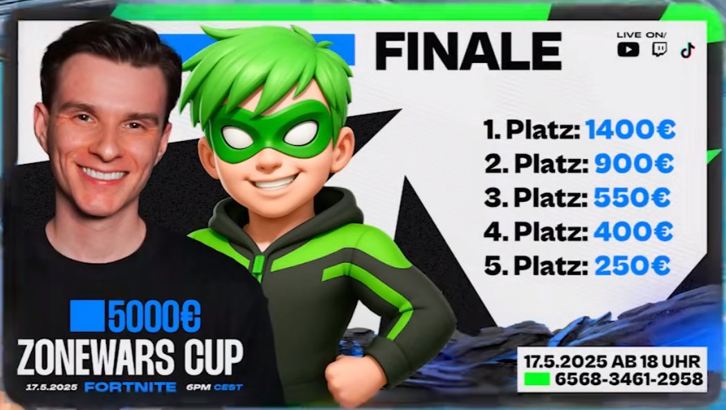 Today I will dominate the <a href="/rubixfnr/">RUBIX</a> &amp; <a href="/alvi_vb/">Alvi</a> 5000€ Cup w/ AryaFN