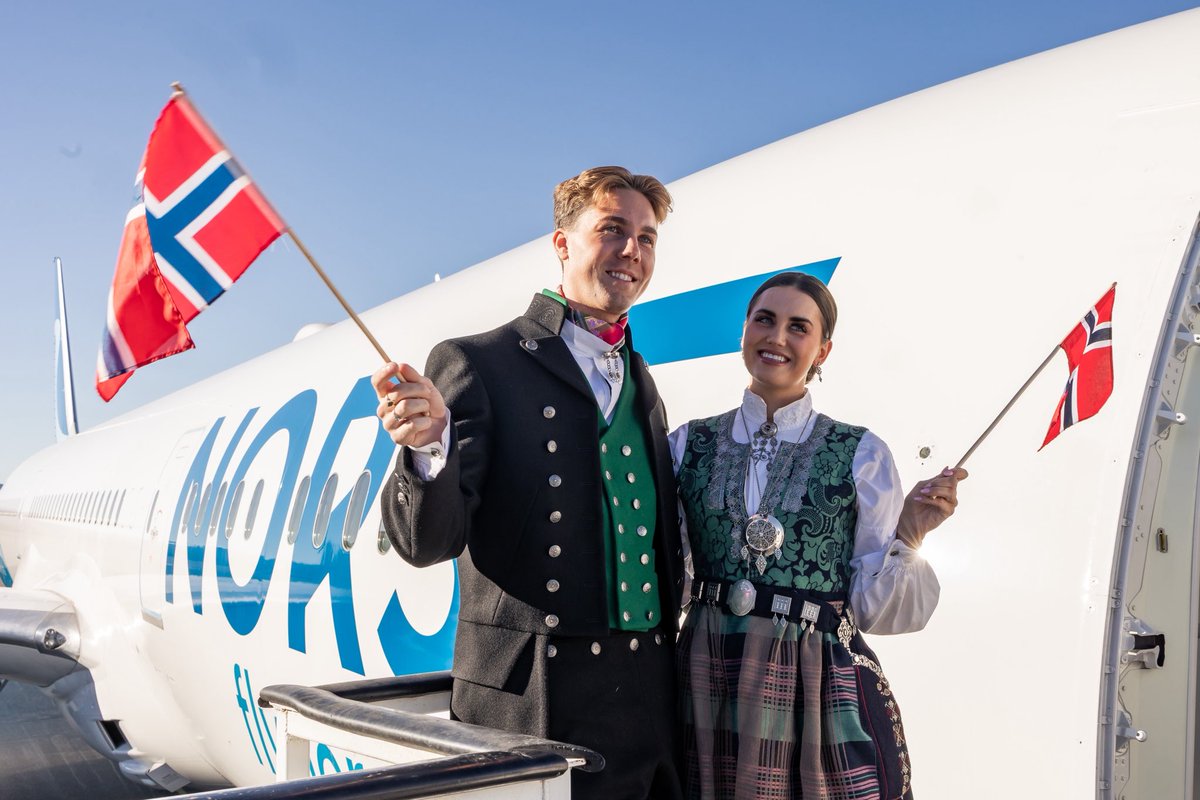 Today we celebrate Constitution Day, a day that marks the founding of Norway’s proud heritage and values. 

It’s a reminder of the strength and unity that connects us all, no matter where we are in the world. As we soar through the skies, we carry a piece of Norway’s spirit with