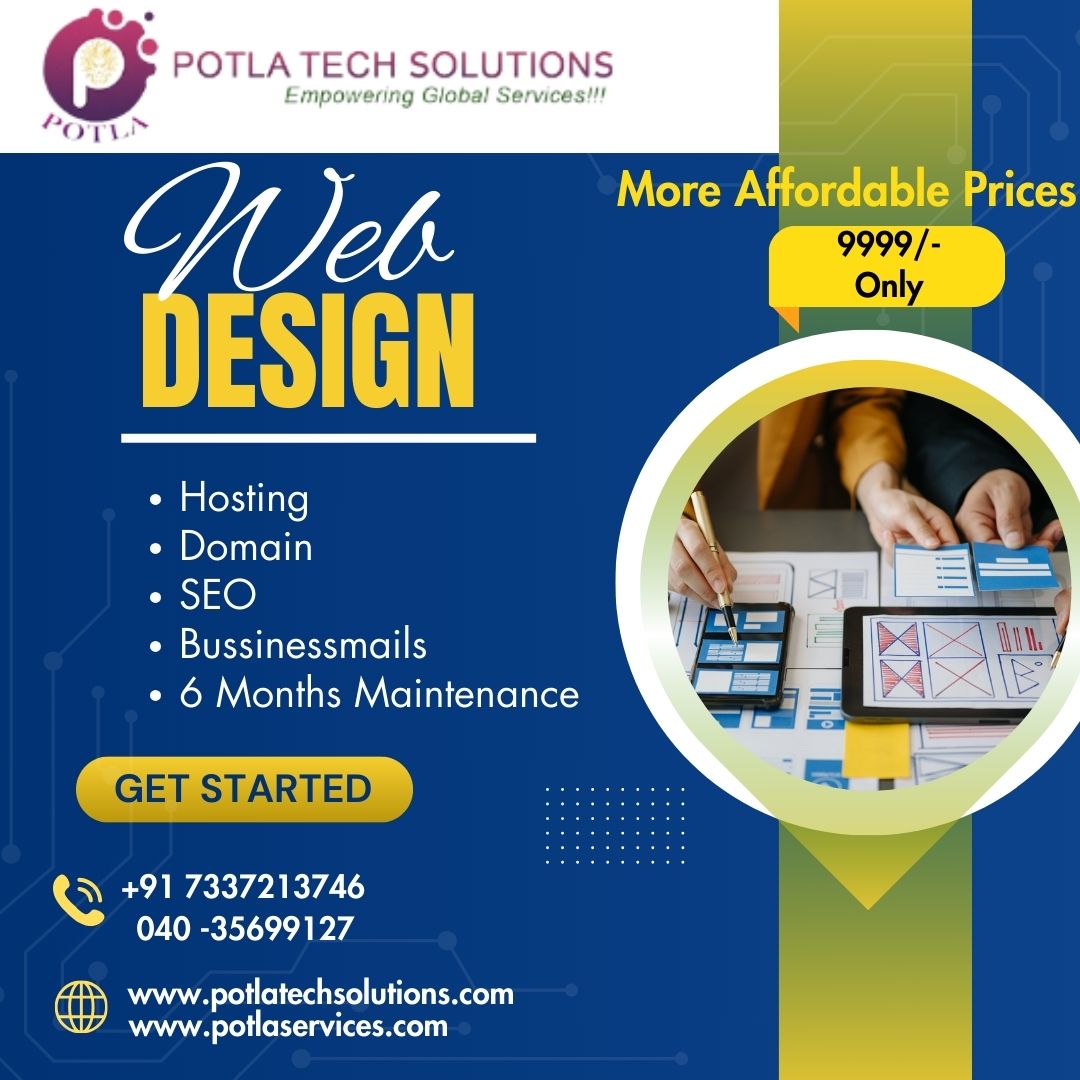 Potla_group's tweet photo. If you're looking for low-budget and best web design services, there are several options you can explore
👉Free Hosting
👉Free Domain
👉Lead Generation Form
👉Free SSL certificate (Lifetime)
👉Live Chat Integration
👉Free 1-Business Mail.
👉100% Responsive Website https://t.co/NzVva5twEp