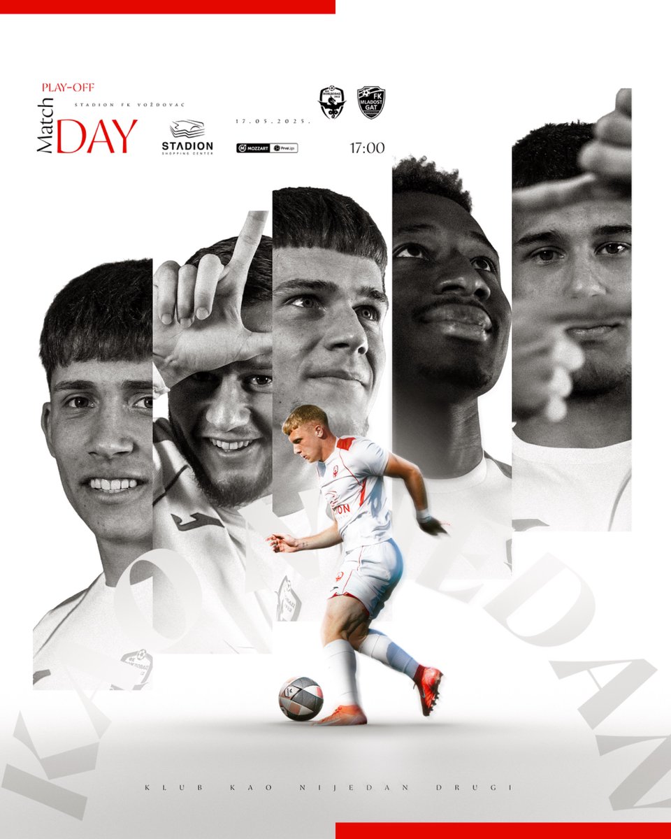 FK Voždovac (@fkvozdovac) on Twitter photo #MATCHDAY
🆚 | <a href="/FkMladost/">FK Mladost GAT</a>
⏳ | 17:00h
🏟️ | @stadionshoppingcenter
#KlubKaoNijedanDrugi 🔴⚫️⚪️ #MATCHDAY
🆚 | <a href="/FkMladost/">FK Mladost GAT</a>
⏳ | 17:00h
🏟️ | @stadionshoppingcenter
#KlubKaoNijedanDrugi 🔴⚫️⚪️