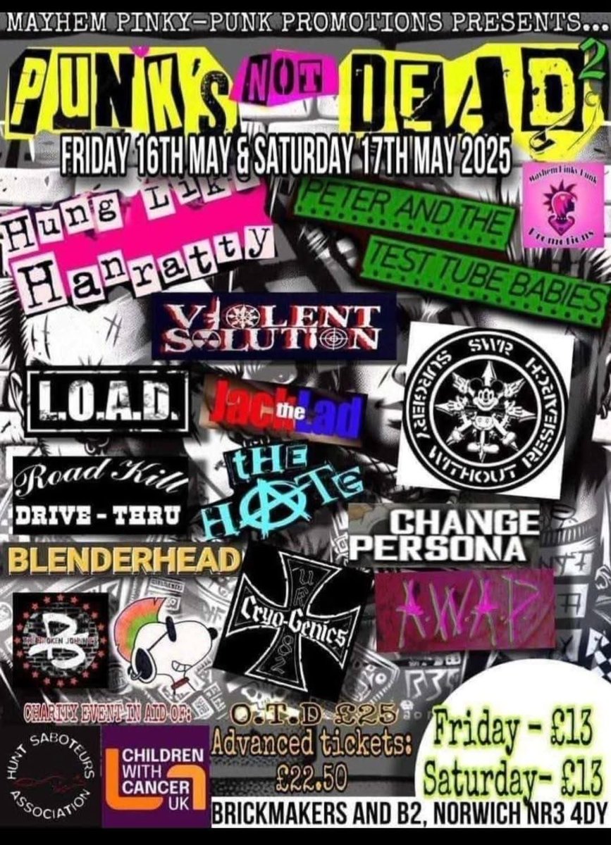 SWRpunk's tweet image. Today folks. If you in this neck of the woods come and see us. Stage time 23.00