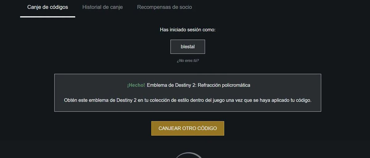 Gracias por este maravilloso emblema <a href="/ImLocx/">ImLocx</a> , me encantiza <a href="/destinygamees/">Destiny 2 ES</a> gracias, lo usaré muchísimo