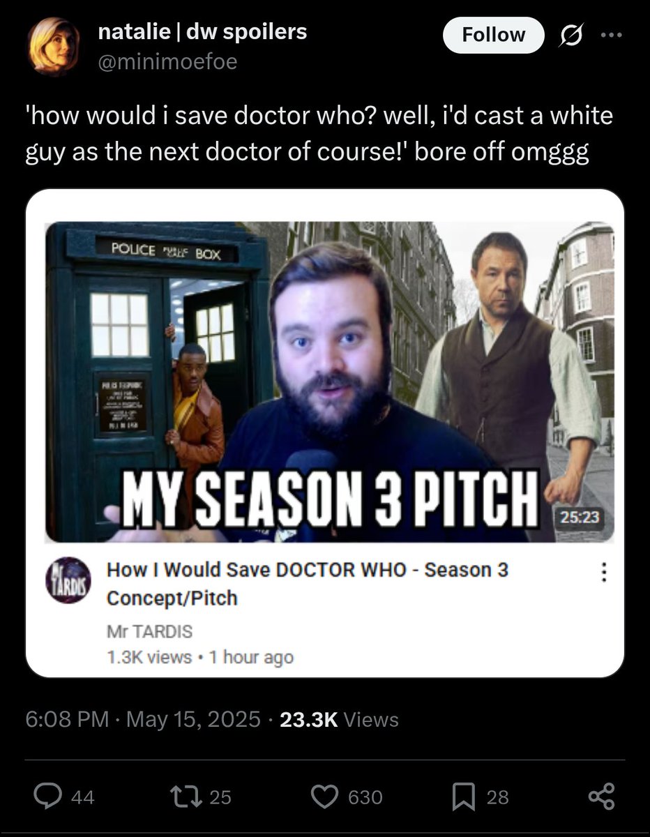 MrTARDIS tweet media