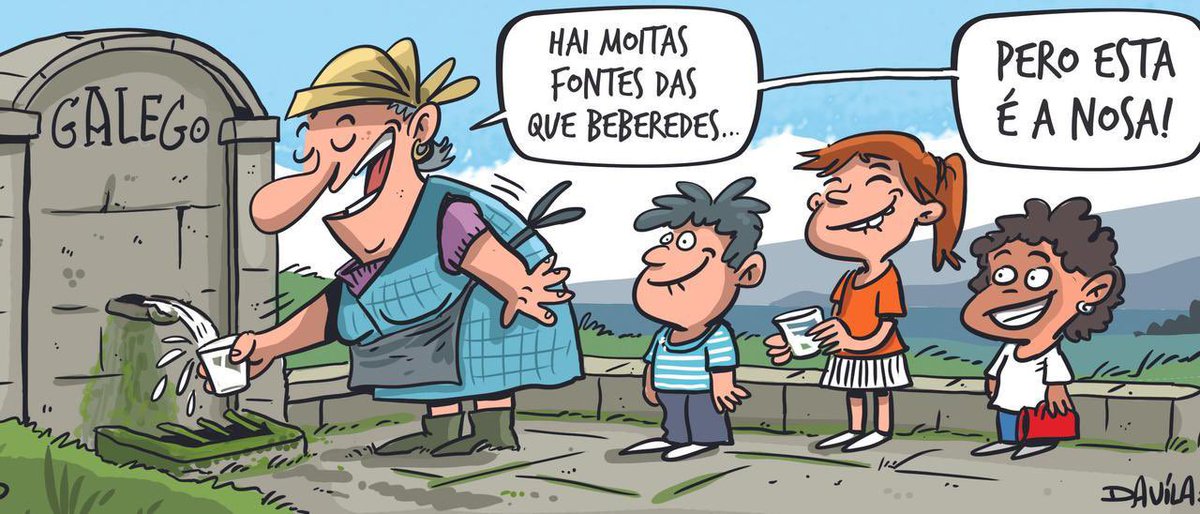 Bolboreta   
Bico   
Cogomelo   
Querote   
Morriña 
Carallo
Agarimo   
Luscofusco   
Orballo 
Riquiño
Sentidiño  
Foliada 
Larpeiro  
Toxo    
Treboada   
Enxebre     
Trapallada 
Parvo
Sorriso 
Feitiño

Nada soa mellor.  
Feliz Día das Letras Galegas 💙📖