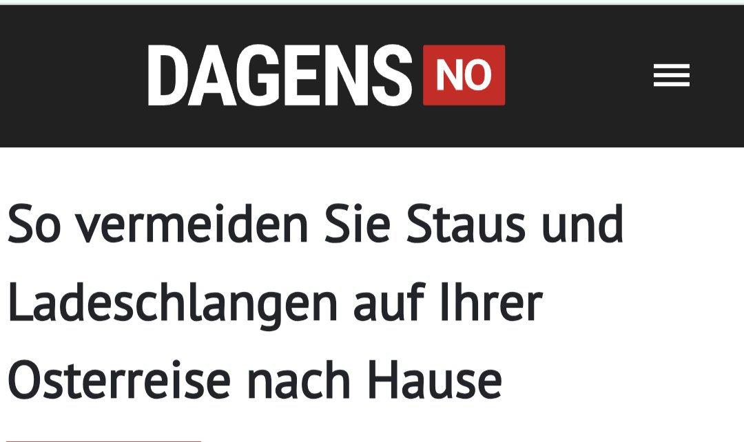Norwegen: So vermeiden Sie #Ladestau  

"Obwohl die Ladeinfrastruktur in Norwegen gut ist, kommt es an den größten und bekanntesten Ladestationen häufig zu langen Warteschlangen. Viele planen, am selben Ort zu laden, und dann bilden sich schnell Warteschlangen, insbesondere