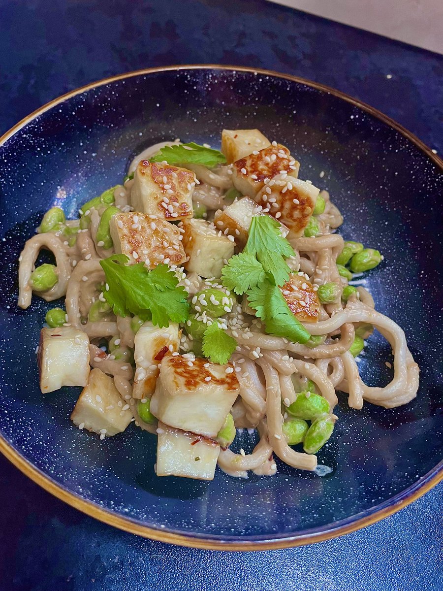 Hot Honey Halloumi Noodles from this month’s <a href="/SainsburysMag/">sainsburysmag</a> was delicious , easy to put together at the end of a busy week #imadethis
