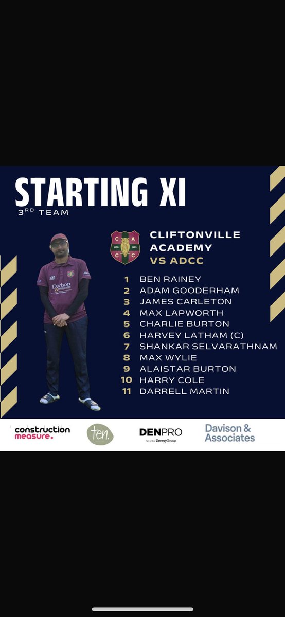 Cliftonville Academy CC 🦉 tweet media