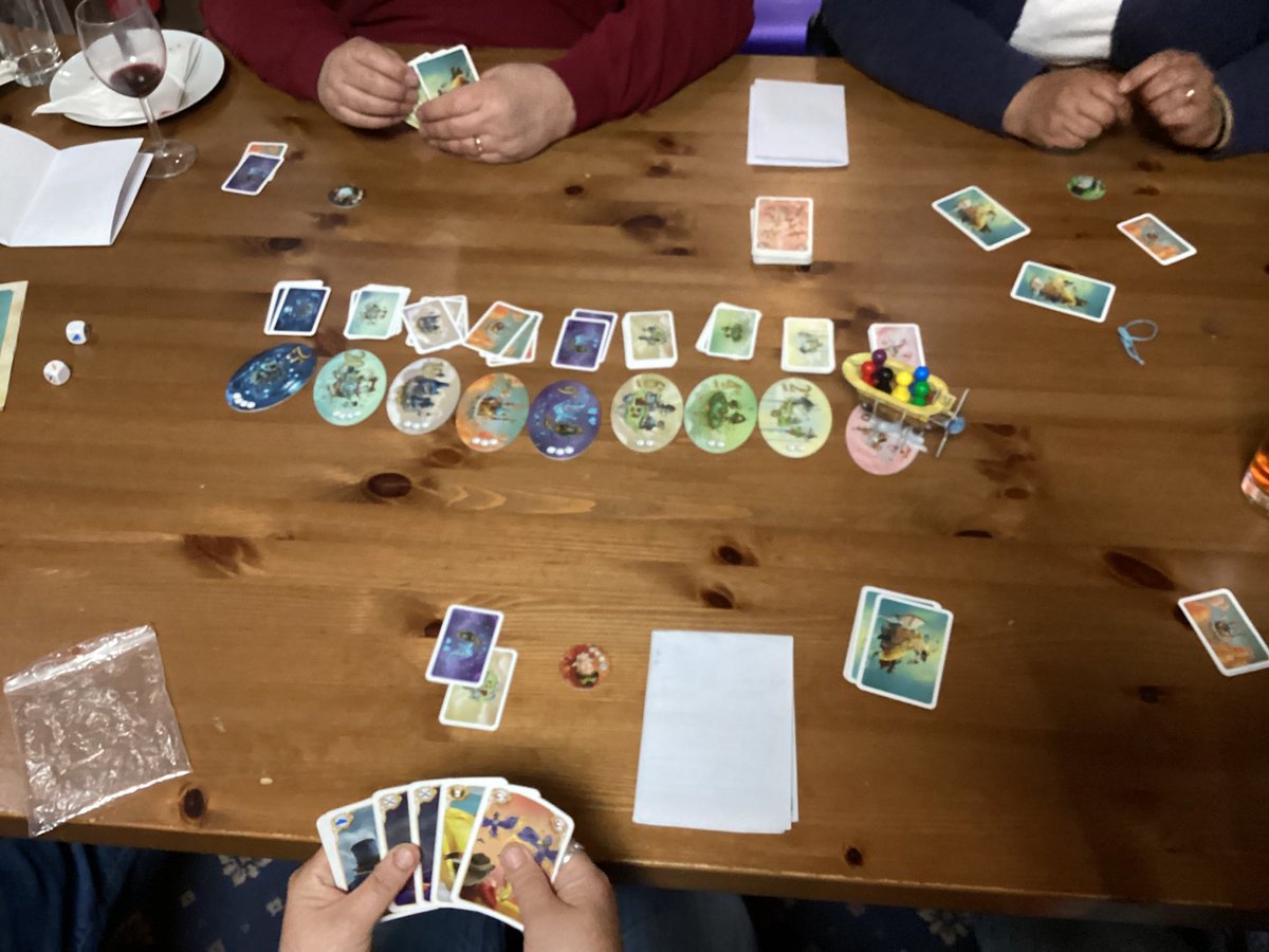 letsxcapetoget1's tweet photo. There is such a variety of games in the cafe; some light, some heavier, some for many players and some for two. Here is a small selection of some of the games played on Thursday evening
https://t.co/kw9WHi6yEY
#BoardgameCafe #TabletopGames #GameNight #Boardgaming #TabletopCafe https://t.co/uJ14fDPYQK