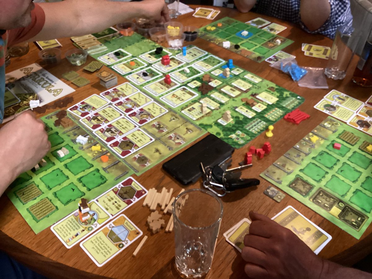 letsxcapetoget1's tweet photo. There is such a variety of games in the cafe; some light, some heavier, some for many players and some for two. Here is a small selection of some of the games played on Thursday evening
https://t.co/kw9WHi6yEY
#BoardgameCafe #TabletopGames #GameNight #Boardgaming #TabletopCafe https://t.co/uJ14fDPYQK