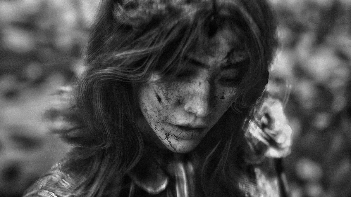 thebigbad_V's tweet image. #ClairObscurExpedition33  #Expedition33
#VirtualPhotography #VPRT #ThePhotoMode #VGPUnite #VPinBW
(Waiting for in-game photo mode. Edited: framing, sharpness).