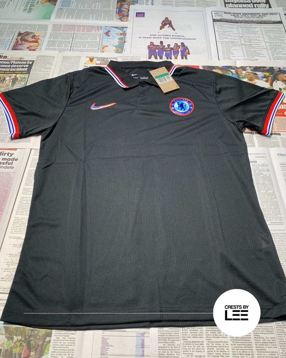 crestsbylee's tweet image. Authentic Chelsea Polo Jersey: 14K
Delivery All Over Lagos: 3K
Delivery Outside Lagos: Depends on Location 
Customization: 3.5K
#seethedetailscbl #footballjerseys #retrojerseys #jerseys