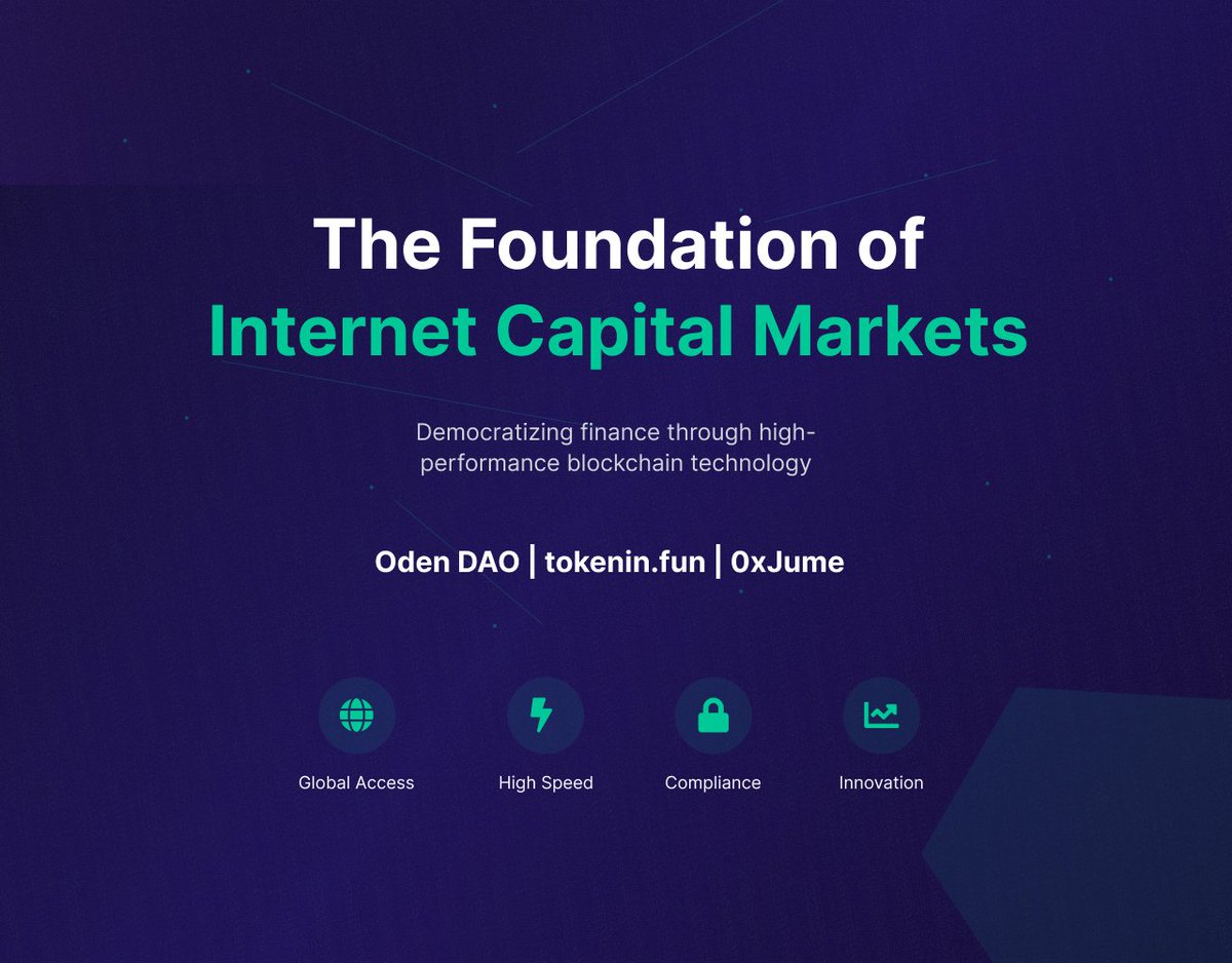 odencircle's tweet photo. Unlocking the Future of Finance with Solana: Internet Capital Markets (ICM) 

We are excited to share our latest slide, "Solana: The Foundation of Internet Capital Markets", which dives deep into how Solana is redefining global finance. https://t.co/kD0voVOxjN