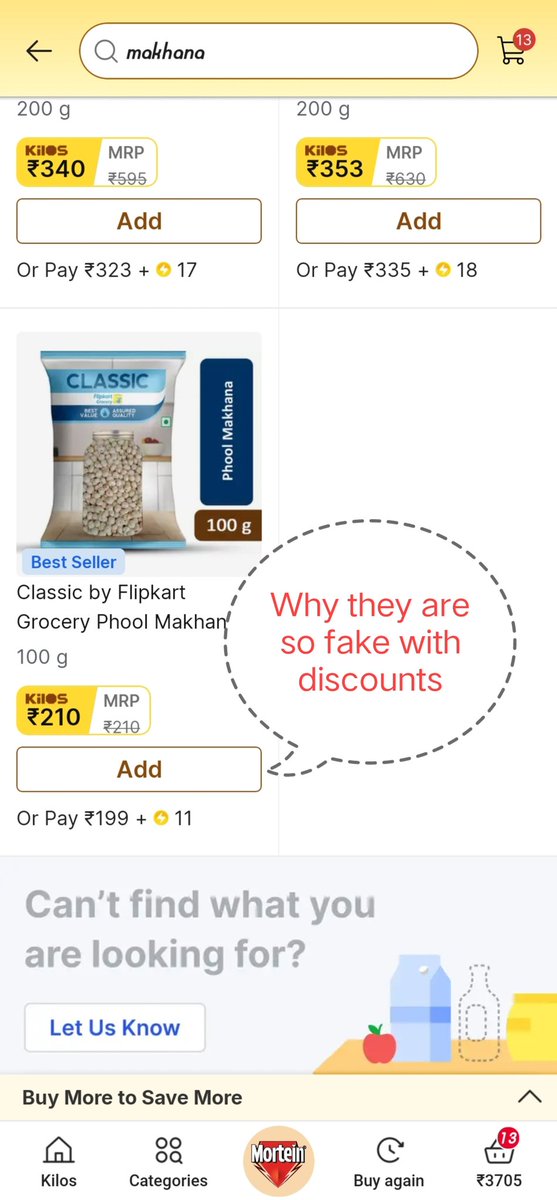 PPhp7's tweet photo. I don't see any discount here?? @Flipkart @flipkartsupport @Flipkartminutes Why trying to make people fool? #flipkart #flipkartkilos #flipkartminutes #flipkartsasalele https://t.co/iMOVhF0htz