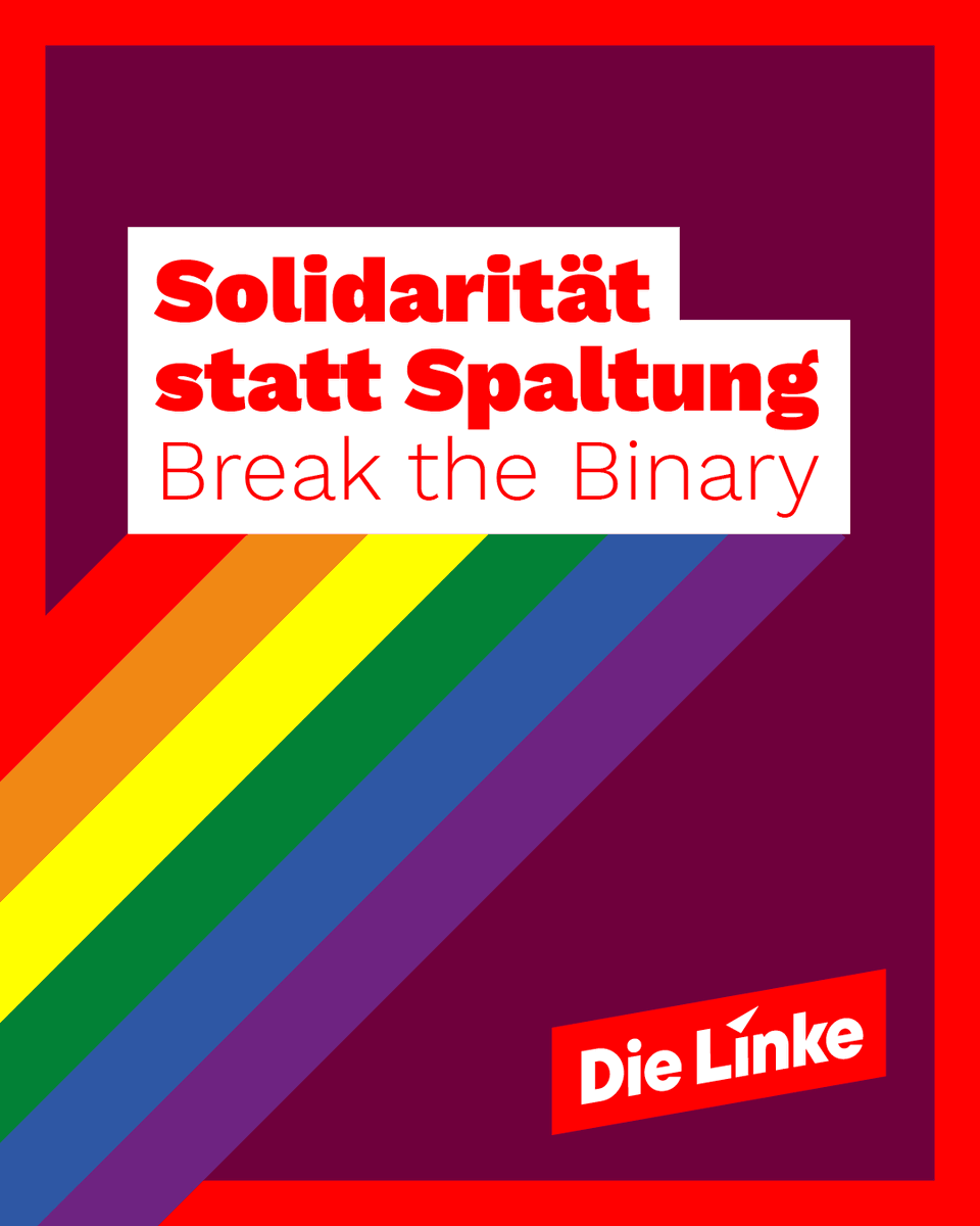 Alle sind anders, alle sind gleich. Nein, zu Homophobie und Transphobie. ❤️🧡💛💚💙💜 und Solidarität! 
#IDAHOBIT #IDAHOBIT2025