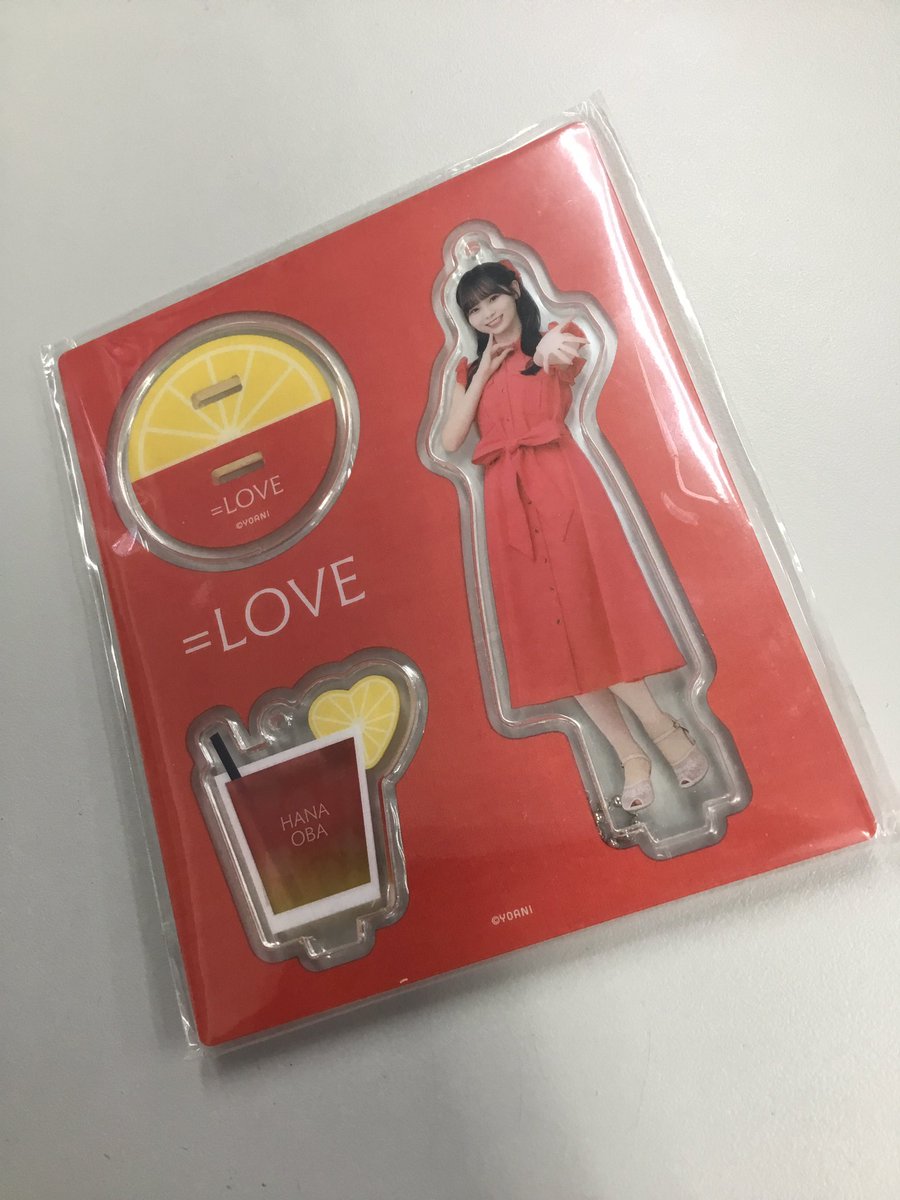 LOVE 大場花菜 アクリルスタンド 海とレモンティー 大場花菜 海と