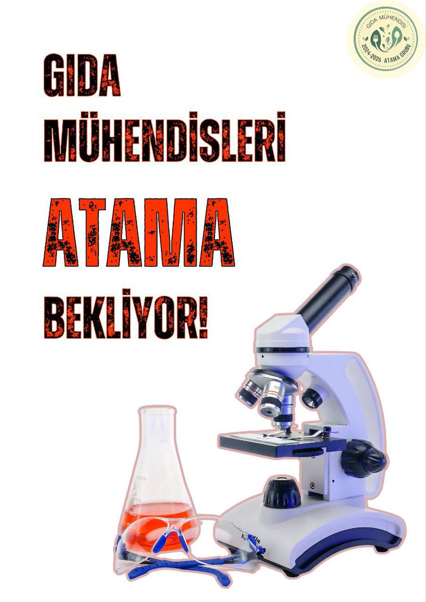<a href="/ibrahimyumakli/">İbrahim Yumaklı</a> Atama bekleyen Gıda Mühendisleri olarak gıda güvenliğinin etkin bir şekilde sağlanması için göreve hazırız...