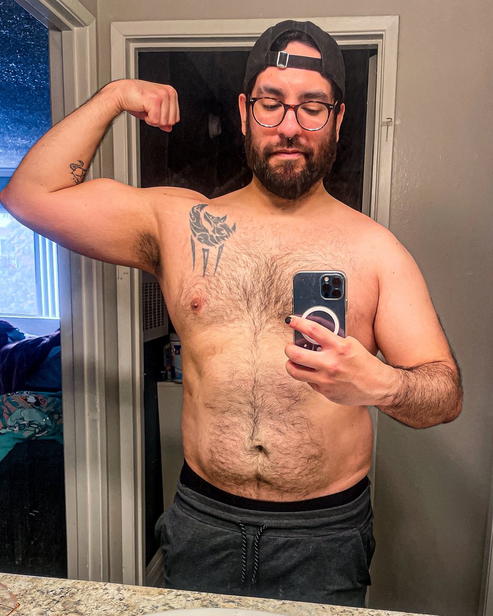 The strongest I’ve ever been so you should tell me how good I look