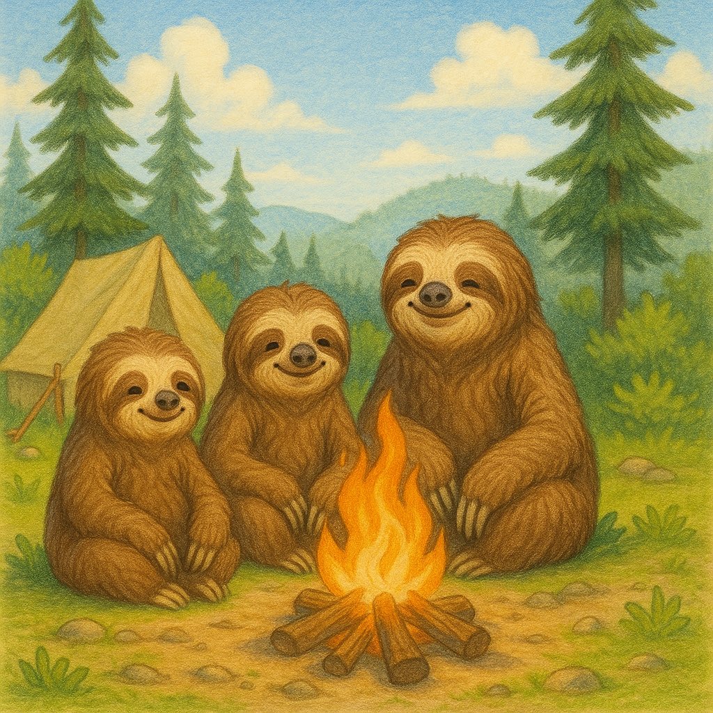 CLatino6's tweet photo. Still thinking about rushing? Sloths don’t.  Weekends are for slow-building, testnet questing, and enjoying the Camp fire.
@campnetworkxyz  Connect, collect, and chill: https://t.co/yvFkWCLqNO
#SlothMode #CampNetwork #Web3Weekend #TestnetVibes https://t.co/2L5WkEf2bH