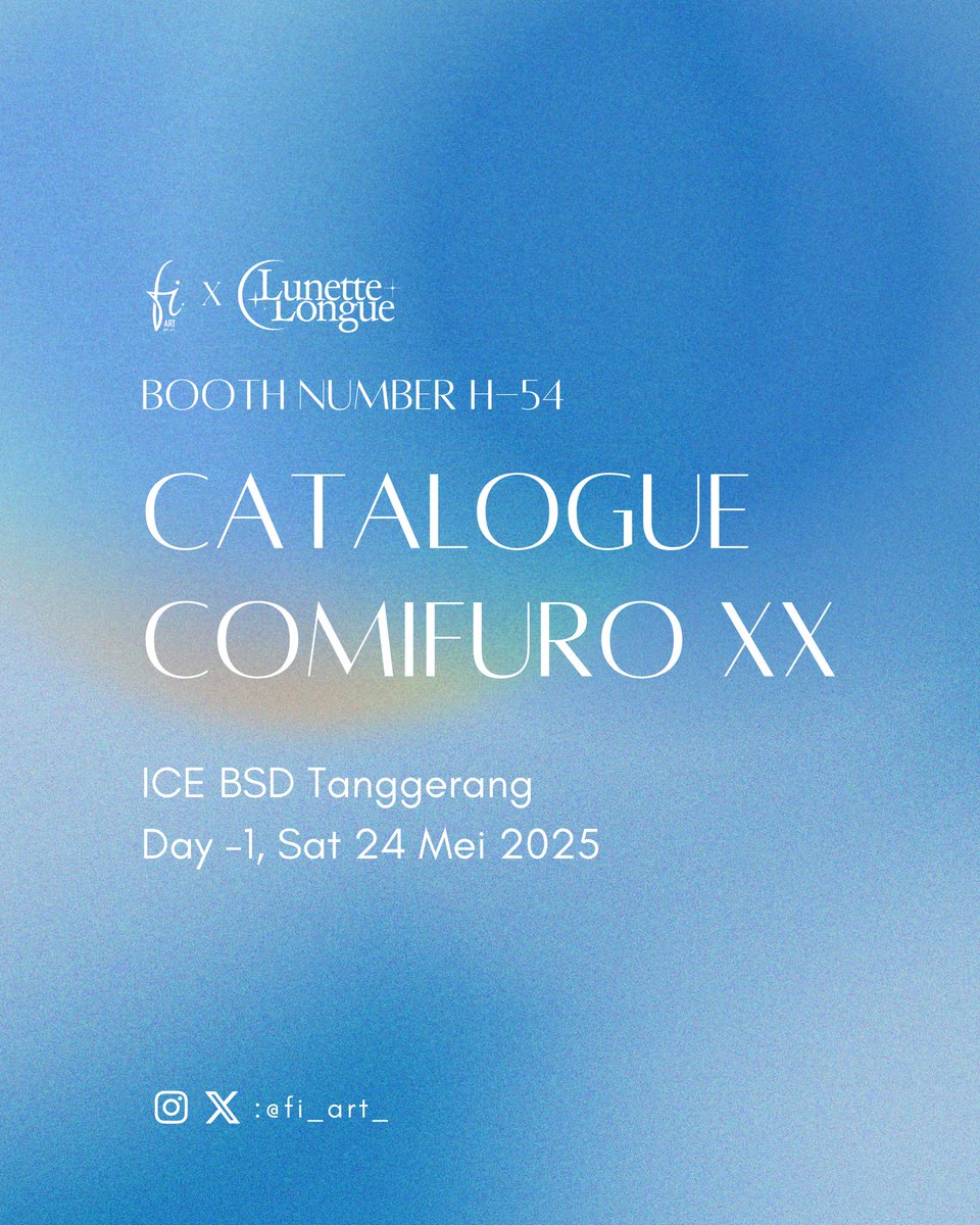 fi_art_'s tweet photo. Rt’s and like very appreciated 🤩

✨OTS Catalogue CF XX H-54 | Lunnette Longue✨

🗓️ D-1 Only: Sat, 24 Mei 2025
✨ Fandom : GI, HSR, Anime Shoujo

#cf20 #cfxxcatalogue #cfxx #cf2025 #yamadakuntolv999nokoiwosuru #kamisama_kiss #horimiya #theapothecarydiaries #genshinimpact #HSR https://t.co/bzPckVveTr