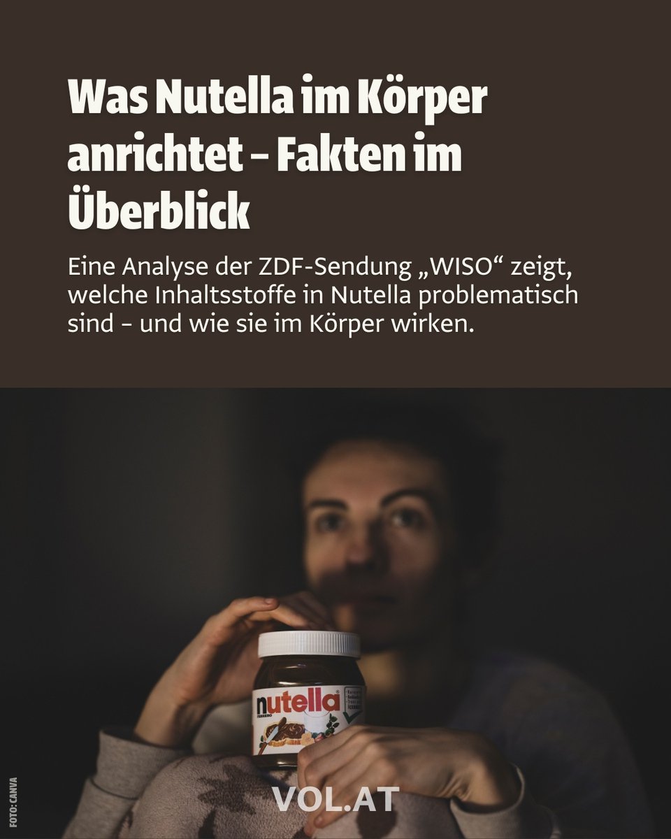 🥐🍫 Nutella – beliebt auf dem Frühstückstisch, aber was steckt wirklich drin? 🤔 Mehr dazu: bit.ly/43hDLv7