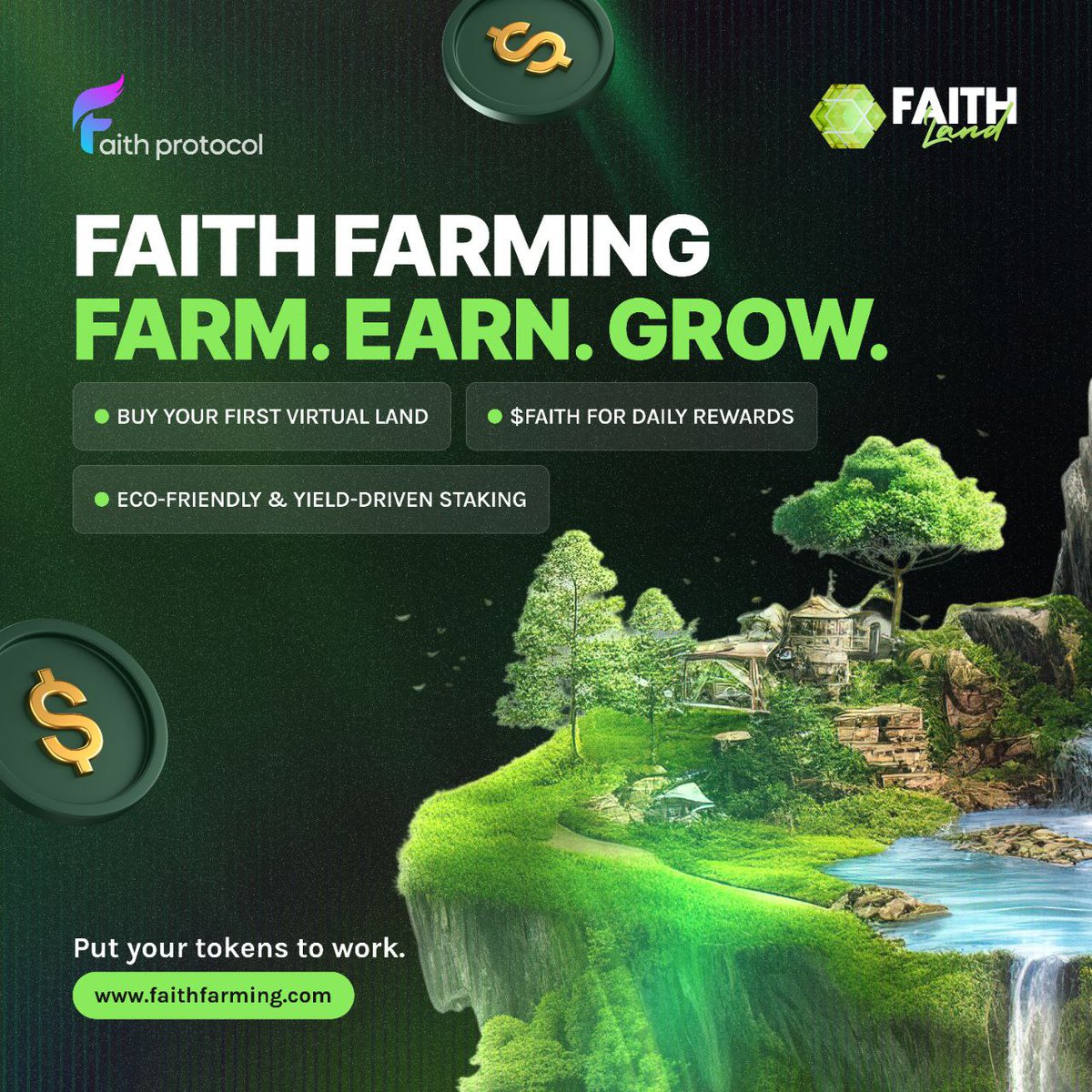 abhinabh_m26321's tweet photo. FAITH FARMING
FARM. EARN. GROW.
It’s more than just land—it’s a lifestyle.
Start farming smarter.
https://t.co/BsSBf1WNye
#FaithProtocol #FaithLand #DigitalFarming #faithfarming #faithlink #cloudmining #Presale2025 #faithcoin #metaverse #metaland #faithcoin #faithtoken #faith https://t.co/AyhG2RjfPD