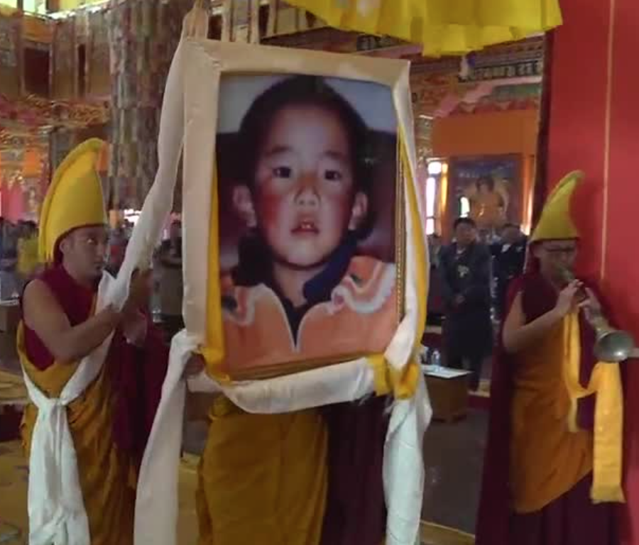 Chellaney's tweet photo. The world’s longest-serving political prisoner: Exactly 30 years ago on May 17, 1995, China abducted the Panchen Lama – a six-year-old boy who had been confirmed by the Dalai Lama just three days earlier. 

His whereabouts remain unknown, despite international calls for China to disclose information about the fate of the Panchen Lama, whose spiritual authority is second only to that of the Dalai Lama. The abducted Panchen Lama turned 36 last month.