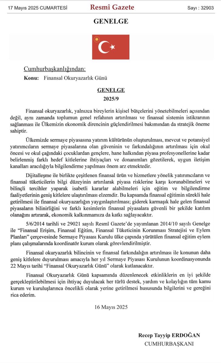 22 Mayıs = Finansal Okuryazarlık Günü

Cumhurbaşkanlığı Genelgesiyle artık her yıl 22 Mayıs’ta finansal okuryazarlık bilinci kutlanacak.
Ama sadece bilinç yetmez.
Adım atmak gerekir.

Finshare ile finansal özgürlük yolculuğuna başla:
•Gelirini ve giderini analiz et
•Portföyünü