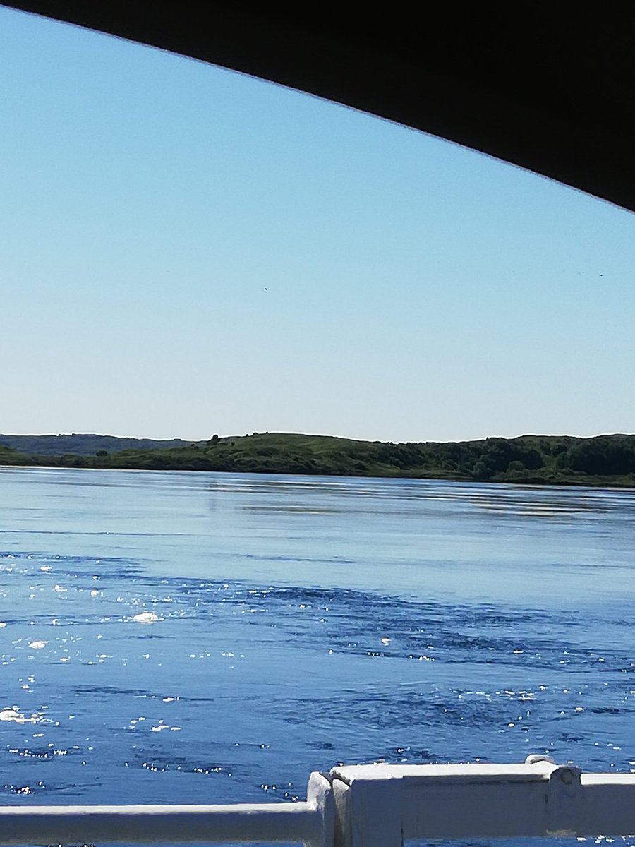 My view from Cuan ferry yesterday morning.