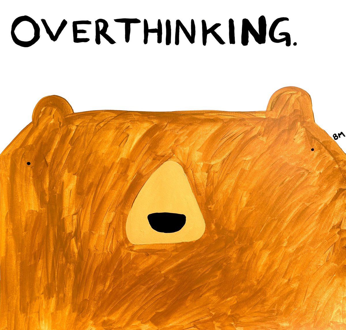 Badly Drawn Bears (@badlydrawnbears) on Twitter photo OVERTHINKING, new exhibition taking place today and tomorrow, 11am-3pm Saturday and Sunday, Inky Fingers Gallery, Hackney Wick xox OVERTHINKING, new exhibition taking place today and tomorrow, 11am-3pm Saturday and Sunday, Inky Fingers Gallery, Hackney Wick xox