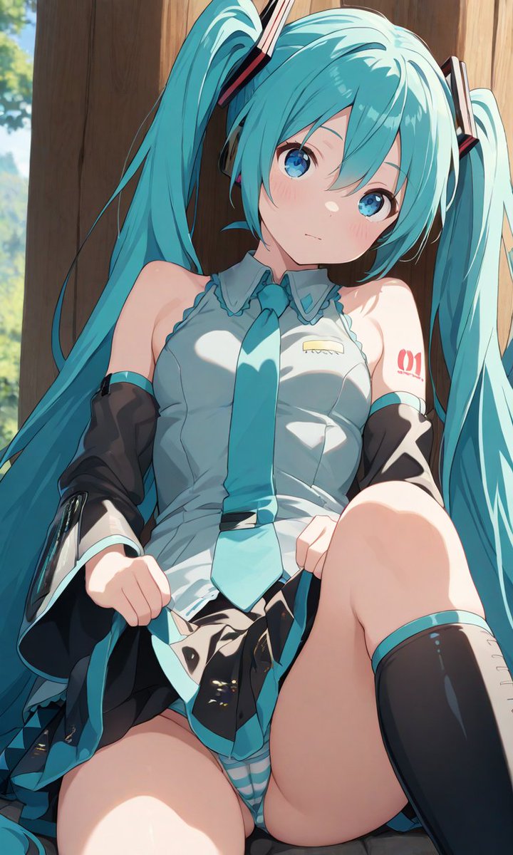 shirato166's tweet image. ミクミク(´・ω・`) #初音ミク #HatsuneMiku #miku #AIイラスト #AIart #AIArtwork #pixai #pixaiart