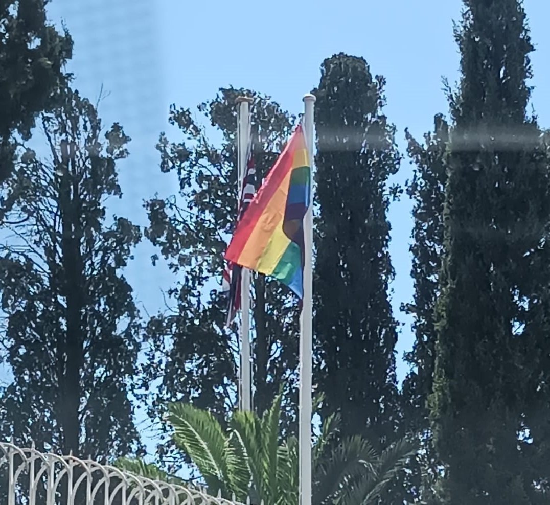 UKinCyprus's tweet photo. On IDAHOBIT, @UKinCyprus reaffirms its commitment to LGBT+ rights in Cyprus. Proud to support a landmark conference on health &amp; education challenges faced by LGBT+ communities in Feb 2025. Together, we strive for inclusive practices &amp; equal access for all. 🌈 #IDAHOBIT2025 https://t.co/6gcXgQD1hA
