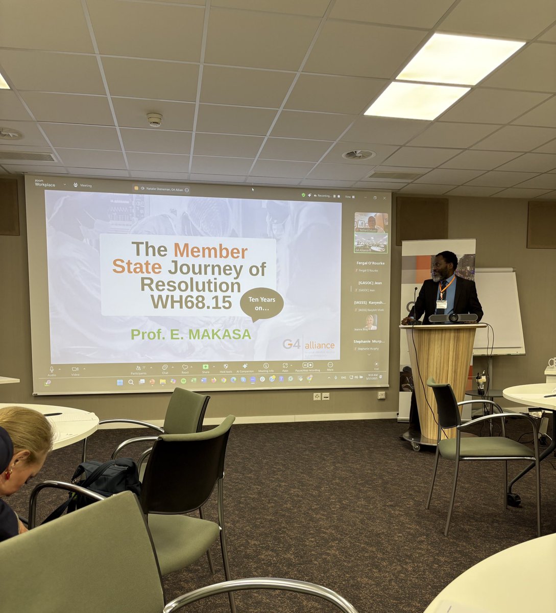 NIHR GHRG on Acquired Brain & Spine Injury (ABSI) (@global_neuro) on Twitter photo We are at #WHA78 at the <a href="/theG4Alliance/">The G4 Alliance</a> council meeting!
Hearing from <a href="/emakasa/">EMakasa</a> about the experience of passing the #WHA68.15 resolution!
Important lessons for our work on #NotifyTBI #ChronicTBI #TBICoalition <a href="/TBICoalition/">Global Coalition for TBI</a> We are at #WHA78 at the <a href="/theG4Alliance/">The G4 Alliance</a> council meeting!
Hearing from <a href="/emakasa/">EMakasa</a> about the experience of passing the #WHA68.15 resolution!
Important lessons for our work on #NotifyTBI #ChronicTBI #TBICoalition <a href="/TBICoalition/">Global Coalition for TBI</a>
