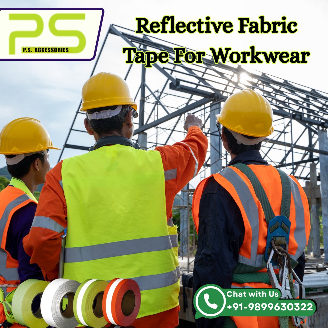 PSAccessoriesIN's tweet image. Upgrade your workwear with high-quality Reflective Fabric Tape from P.S. Accessories
📞 Chat with us now: +91-9899630322
#reflectivetape #workwearsafety #psaccessories #constructionsafety #hivisgear #industrialsafety #reflectivefabric #ppe