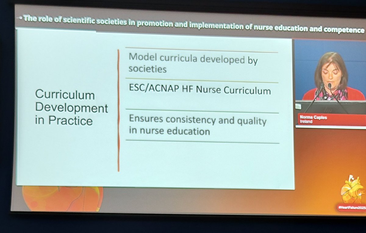 Dr Rosalynn Austin RN (@rosalynnaustin) on Twitter photo Finally <a href="/NormaCaples/">norma caples</a> talks about how <a href="/escardio/">European Society of Cardiology</a> and <a href="/ACNAPPresident/">ACNAPPresident</a> can support the role and education of #nurses in #heartfailure
⭐Research
🤝Networking
🏫Training
👫Mentorship
Tell me in the comments how #ACNAP supports you?
#HeartFailure2025 #SoMe Finally <a href="/NormaCaples/">norma caples</a> talks about how <a href="/escardio/">European Society of Cardiology</a> and <a href="/ACNAPPresident/">ACNAPPresident</a> can support the role and education of #nurses in #heartfailure
⭐Research
🤝Networking
🏫Training
👫Mentorship
Tell me in the comments how #ACNAP supports you?
#HeartFailure2025 #SoMe