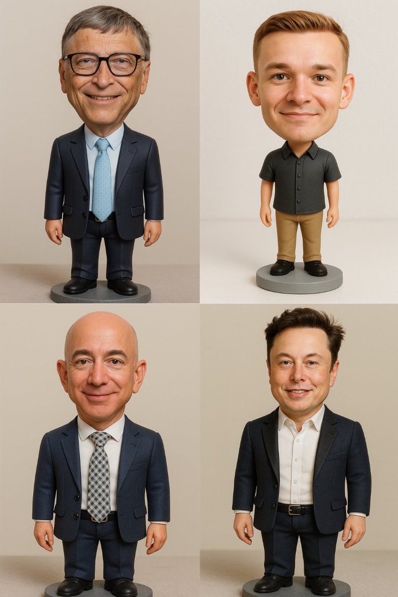 chatgptricks's tweet photo. People are using ChatGPT to create their own bobbleheads from a single selfie.

Here’s how you can do it too for free: https://t.co/I6S6KyWICt