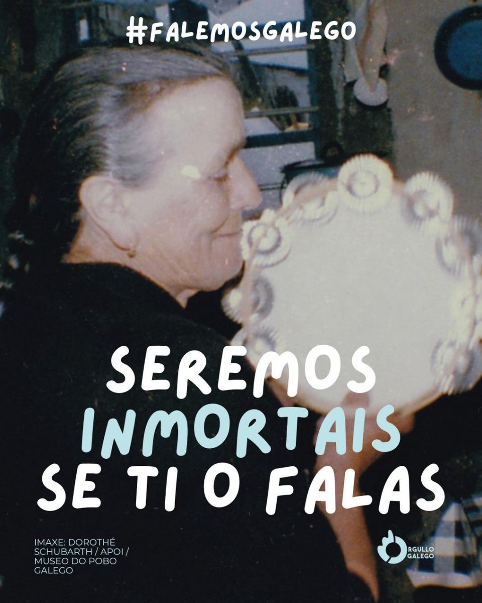 ⭐FELIZ DÍA DAS LETRAS GALEGAS⭐

As nosas cantareiras, avoas, bisavoas, tataravoas...mantiveron viva a lingua galega e a nosa cultura, por iso, falar galego é o mellor xeito de manter a súa memoria ❤️

👉Artigo explicativo: orgullogalego.gal/dia-das-letras…