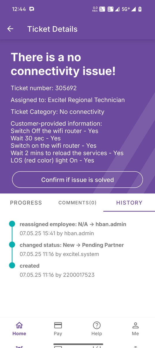 nsky80's tweet photo. @excitel_rocks Hey @excitel_rocks , After 3+ years with you, I'm forced to say this: your internet service has become unusable, and your customer support is non-existent.

Ticket #305692

Outage since 07-May-2025 (still not fixed as of 17-May!)

April outage took 7+ days to resolve. https://t.co/KAyAkIW6yI