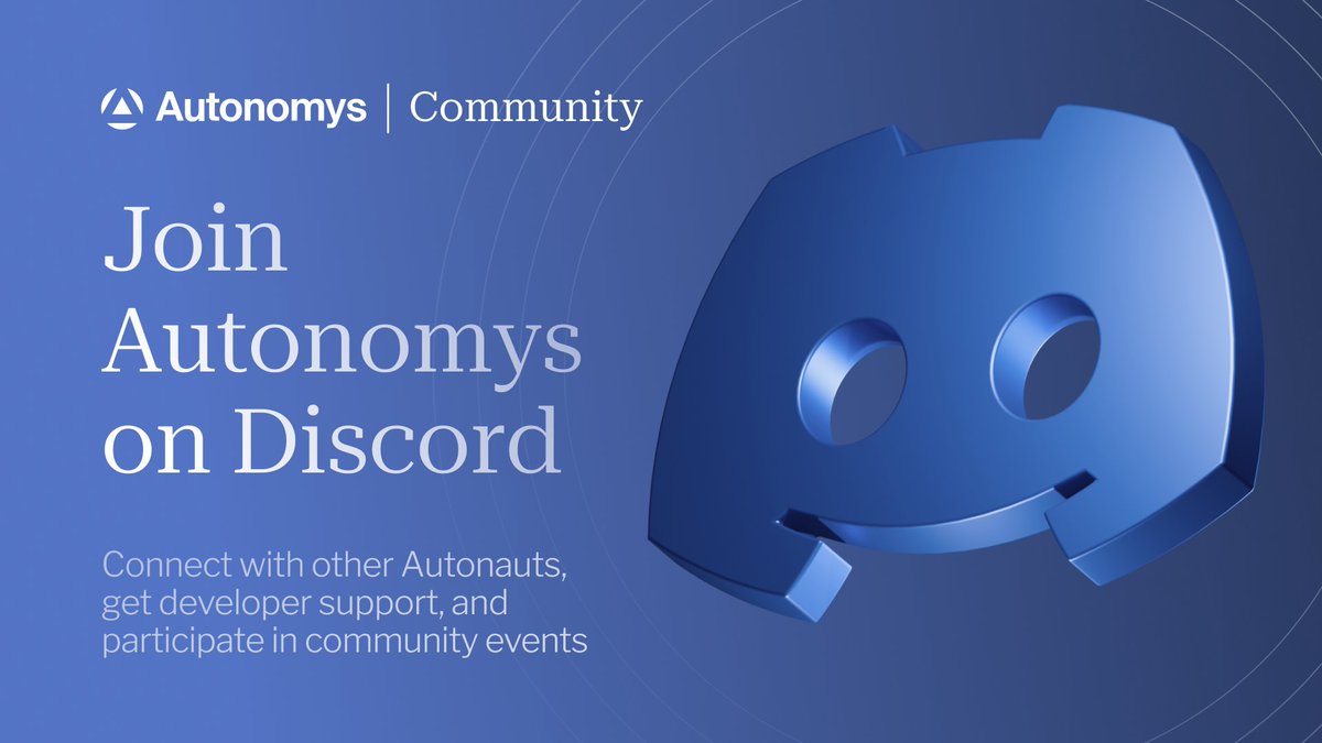 AutonomysNet's tweet image. 🔼 Autonomys is an infrastructure stack imagined and built by a global collective of developers, farmers and early believers who helped turn an idea into reality.

⏳ Innovation that reshapes entire systems takes time, and we’re thankful to those who’ve been part of the journey.…