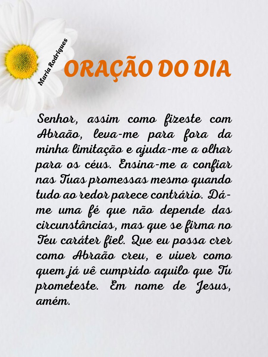7MariaRodrigues's tweet photo. #@motivarempalavras 
#oraçãododia #Senhor #confiar #promessas #fé #crer https://t.co/do9PP2XXkN