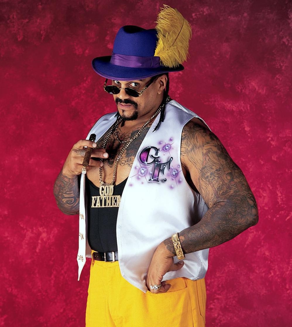 Chupacabra_01's tweet image. 🎂Happy Birthday to The Godfather! @TheRealGodfthr #TheGodfather #KamaMustafa #Kama #PapaShango #NationOfDomination #RightToCensor #WWE #WWEHOF #NXT #ECW #NWA #WCW #TNA #ROH #AEW #MLW #LuchaLibreAAA #CMLL #NJPW #ProWrestlingNoah #AJPW