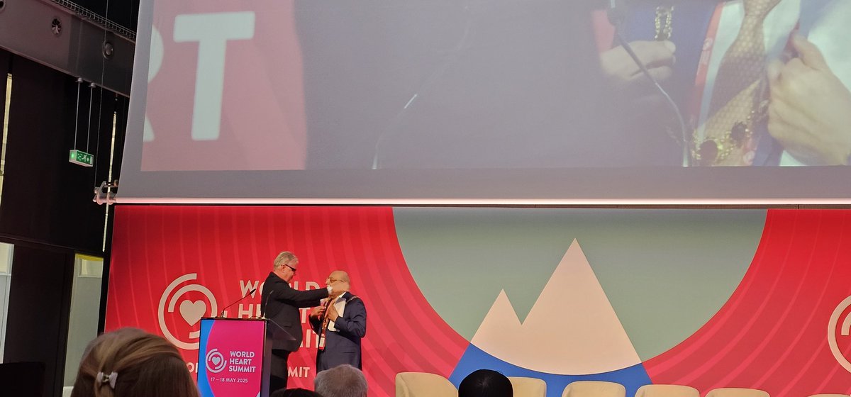 amibanerjee1's tweet image. The #WorldHeartSummit opened by Chief Executive Officer, President and Chief Operating Officer @worldheartfed in Geneva