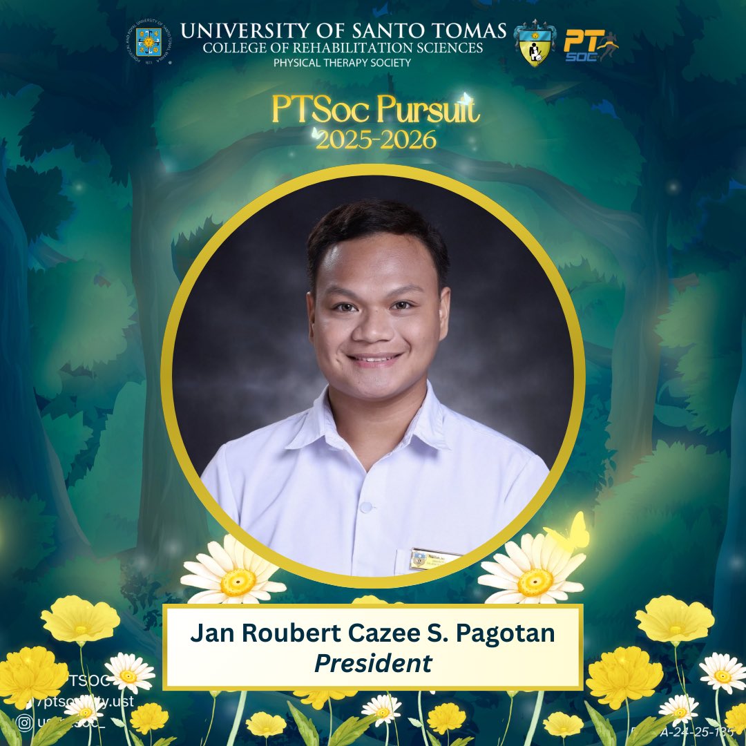 ustPTSOC's tweet photo. The new batch of PTSoc Executive Board for the school year 2025-2026 coming through! 👸🤴

These candidates have been chosen to lead and serve the PT student body 🩵💛 May this new batch of EBs be our light✨ as we take on another school year🏃‍♂️ https://t.co/qKcTA0PwQ2