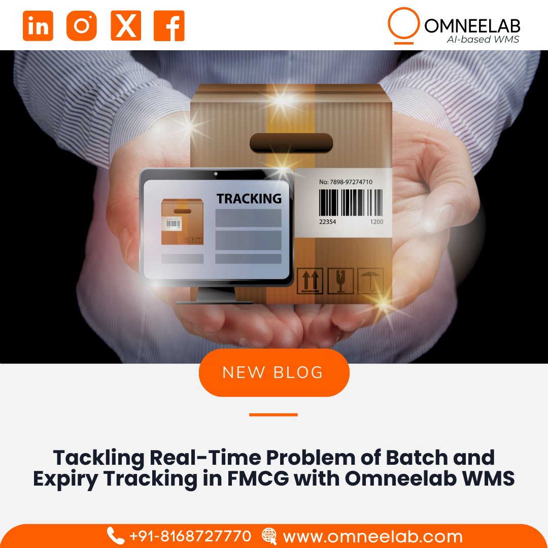 New Blog!

Struggling with batch and expiry tracking in FMCG? See how Omneelab WMS solves real-time challenges—optimize inventory, cut wastage, and ensure compliance.

Read more: omneelab.com/batch-and-expi…