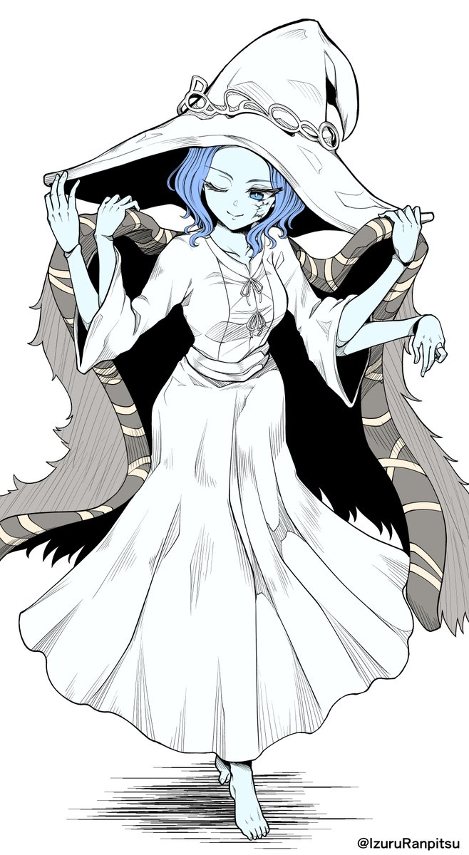 IzuruRanpitsu's tweet image. 落書きラニ様